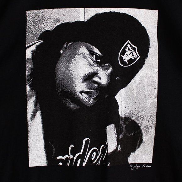 NWOT Biggie Smalls Black Crew Neck Tee - Picture 3 of 5
